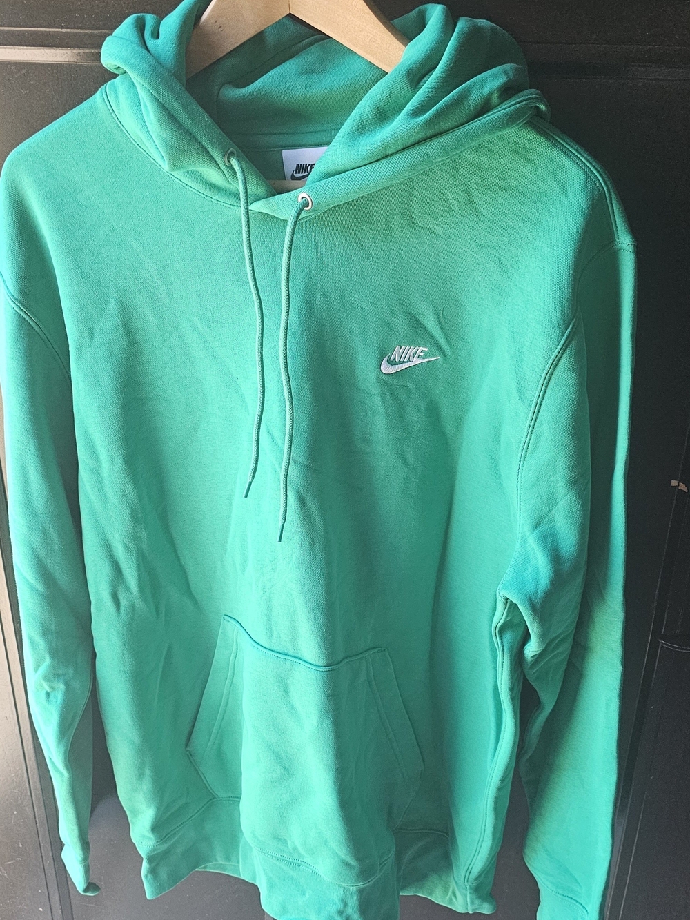 Nike Men’s Bright Teal Pullover Hoodie NWOT